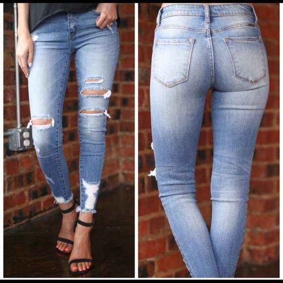 Kancan distressed skinny - Picture 2 of 2